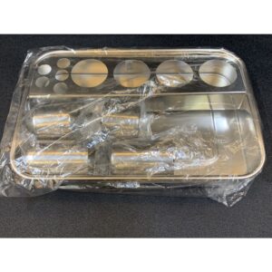 Bộ khay inox đa năng (dùng trong y tế spa thẫm mỹ viện)