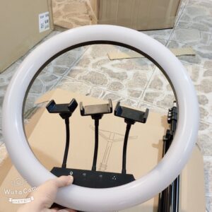Đèn livestream Floveme cao cấp siêu sáng, chân 2m1, Size đèn 26 36 45 Hỗ Trợ Chụp Ảnh Make up, quay tiktok, bán hàng .