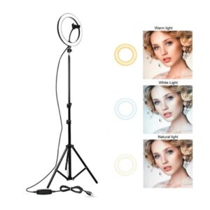 Đèn livestream Floveme cao cấp siêu sáng, chân 2m1, Size đèn 26 36 45 Hỗ Trợ Chụp Ảnh Make up, quay tiktok, bán hàng .