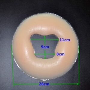 Gối úp mặt silicon Cho Spa massage body (Màu ngẫu nhiên)