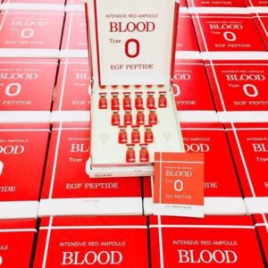 Blood O - Siêu Tế Bào Gốc Máu - Huyết Tương Tiểu Cầu [ 1 Hộp 15 Ống ] blood type O