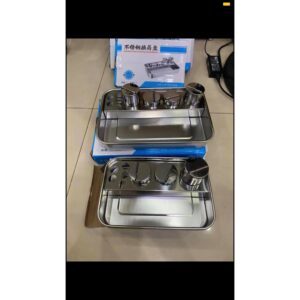 Bộ khay inox đa năng (dùng trong y tế spa thẫm mỹ viện)