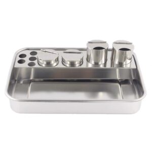 Bộ khay inox đa năng (dùng trong y tế spa thẫm mỹ viện)