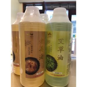 Tinh dầu ngải cứu, gừng massage body chai 1 lít