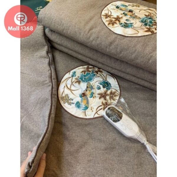 Thảm ngải cứu Massage tại nhà - Đệm điện ngải cứu trị đau lưng hàng chuẩn điều khiển tiếng việt