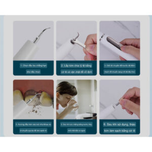Máy lấy cao răng tại nhà T12 pro - Bảo hành 3 tháng