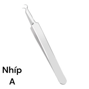Nhíp Cây Gắp Mụn Đầu Cong Thép Không gỉ-  Nhíp Cong Lấy Nặn Mụn Đầu Đen Mụn Ẩn - Nhíp Gắp Mi Nối Mi Nối Tóc Dễ Dàng