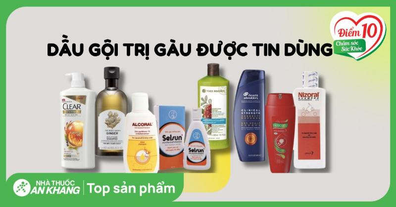 Dầu Gội Trị Gàu Tóc Dầu