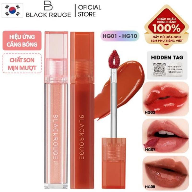 Bảng màu son Black Rouge Half N Half Water Glow chi tiết nhất