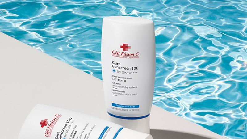 Hướng dẫn sử dụng Cell Fusion C kem chống nắng