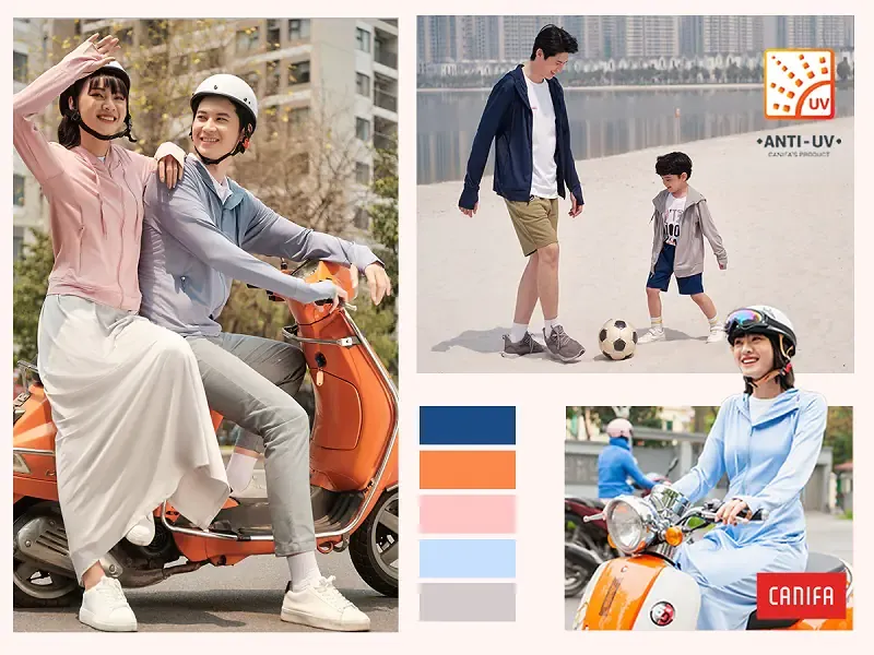 Các loại chất liệu vải may quần chống nắng