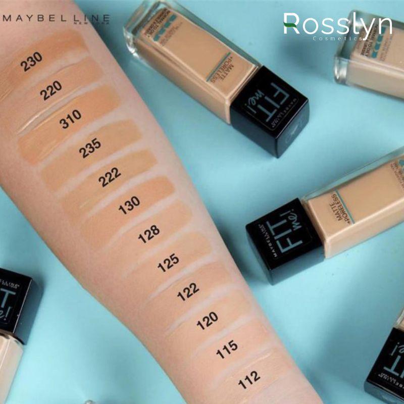 Chọn tông kem nền Maybelline