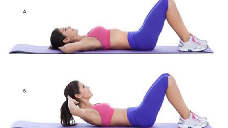 bài-tập-crunches-hiệu-quả