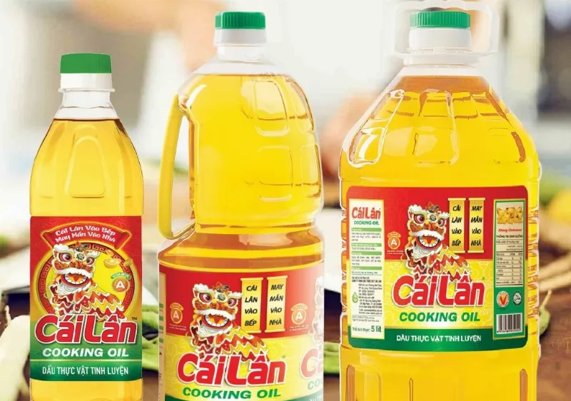 Dầu Cái Lân quen thuộc trên kệ bếp gia đình Việt Nam
