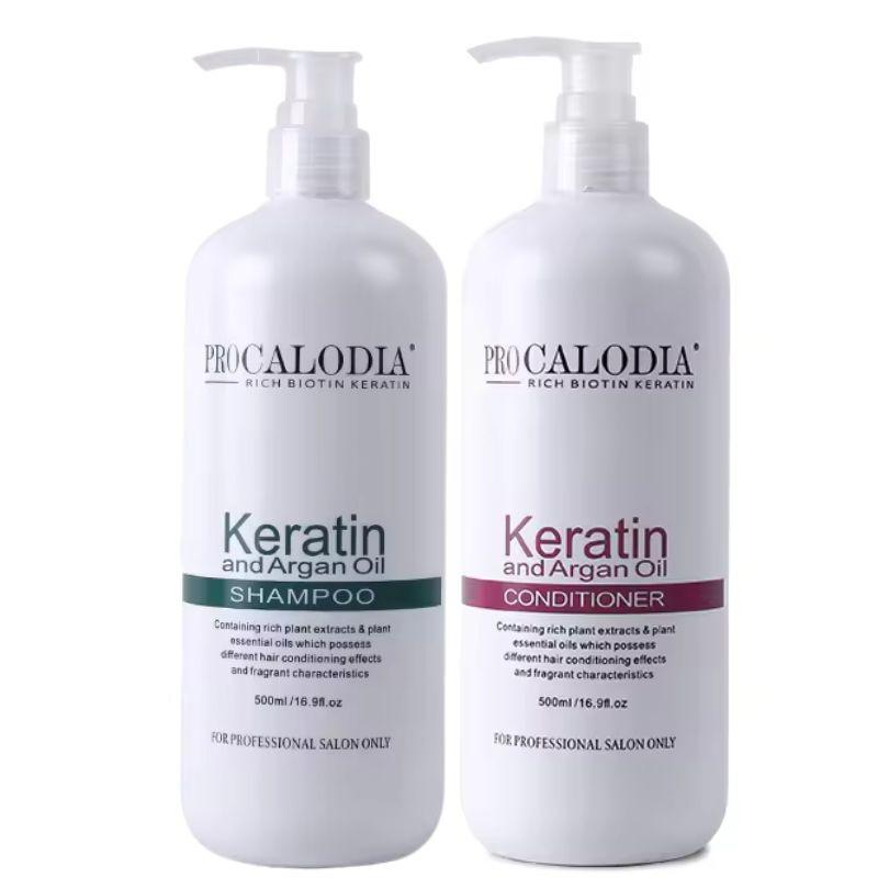 Dầu gội keratin phục hồi tóc hư tổn