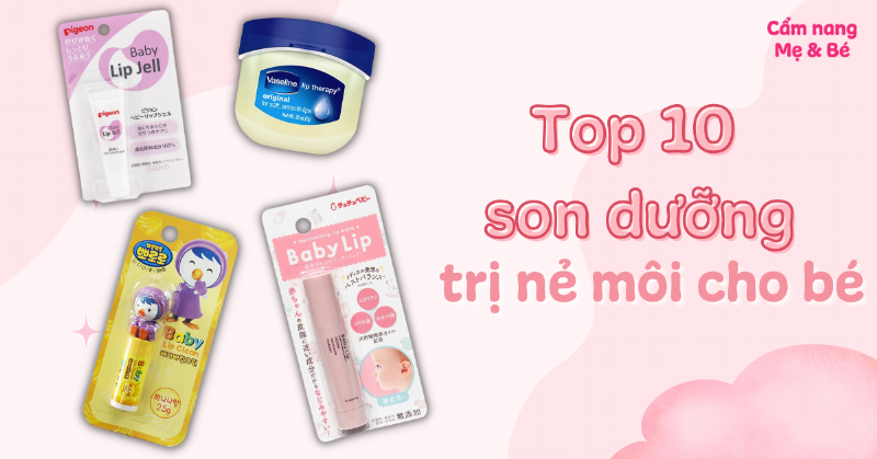 Dưỡng môi Vaseline cho trẻ em
