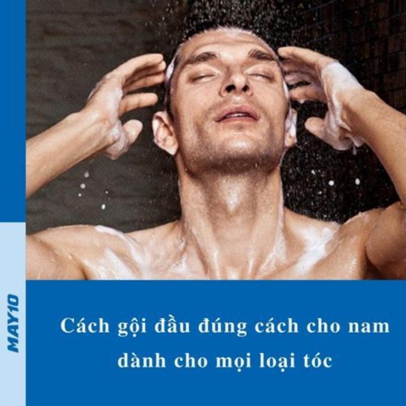 Gội đầu cho nam