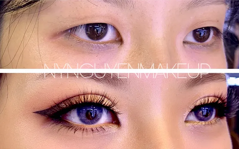 Kỹ thuật kẻ mắt cho mắt một mí