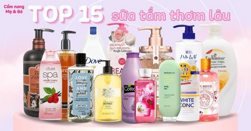 Lựa chọn sữa tắm thơm phù hợp