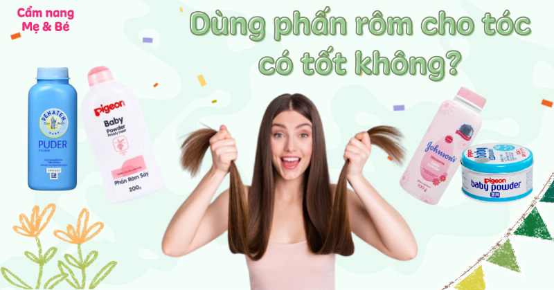Phương pháp thay thế phấn rôm Johnson's Baby