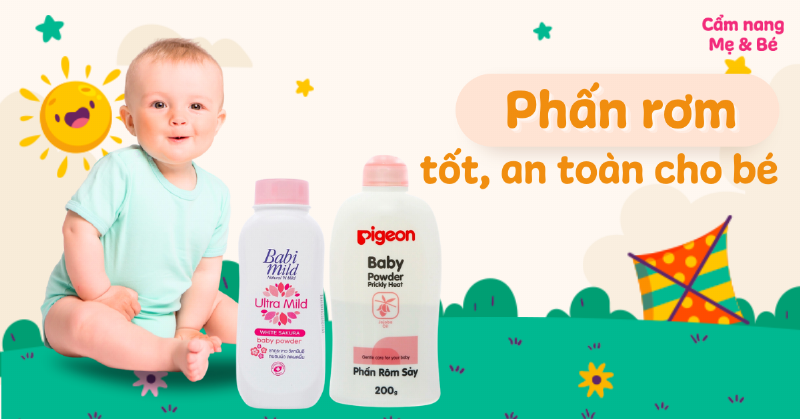 Phấn rôm Johnson Baby thành phần tự nhiên an toàn cho da bé