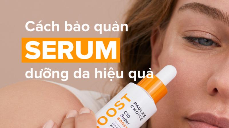 Serum keo ong bảo quản