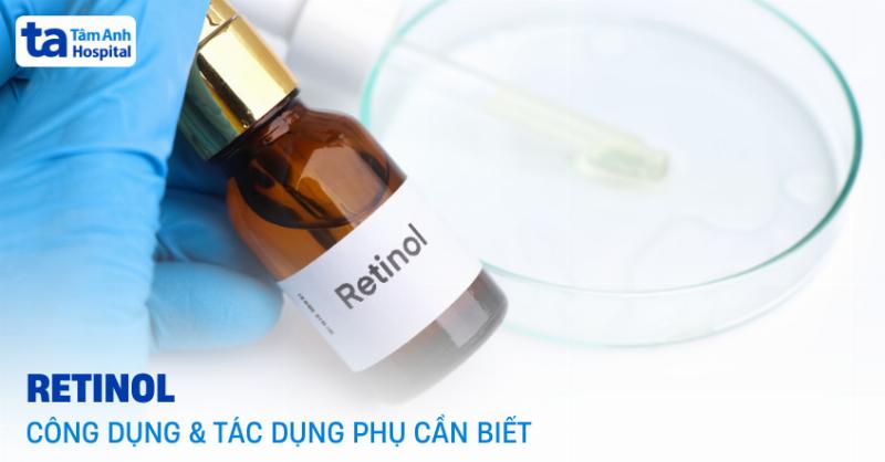 Hình ảnh minh họa các thành phần chính trong kem trị thâm mụn như Vitamin C, Niacinamide, Retinol dưới dạng phân tử hoặc biểu tượng