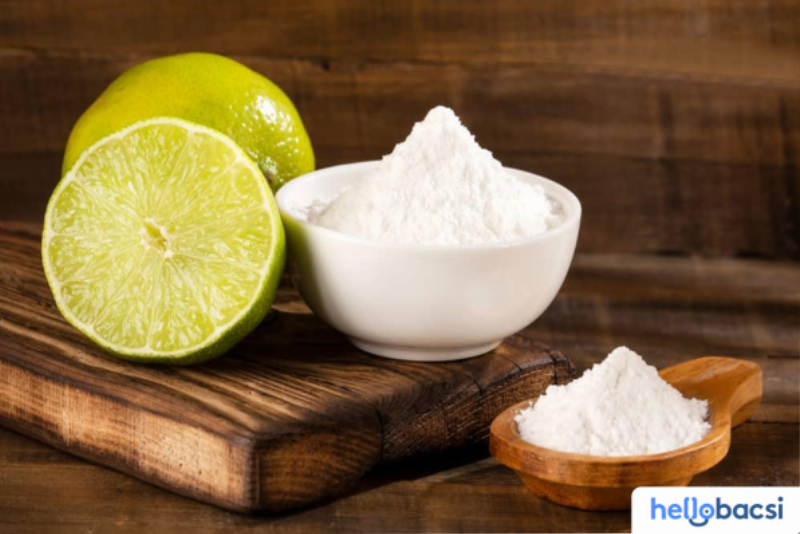 Bot baking soda nguyen chat trong hop, san sang su dung da dang cong dung