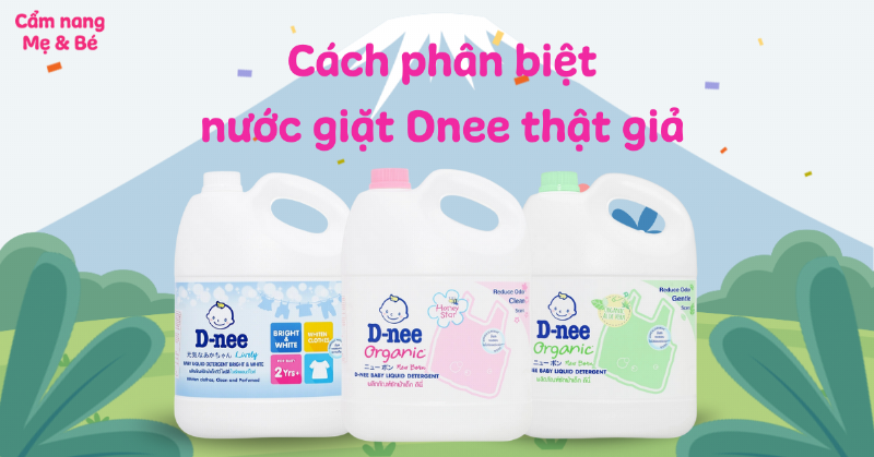 Cách phân biệt nước giặt Thái thật giả qua bao bì, nhãn mác và chất lỏng