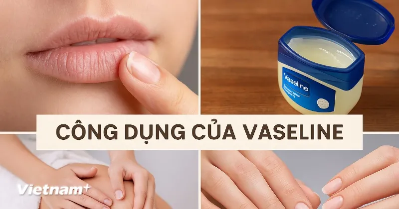 Khuôn mặt người phụ nữ có điểm highlight tự nhiên từ Vaseline, thể hiện công dụng của vaseline trong trang điểm
