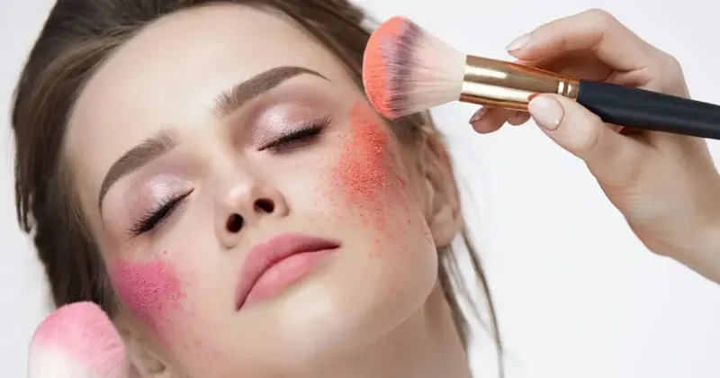 Chọn và tán phấn má hồng dạng kem/lỏng cho makeup tone Hàn tự nhiên