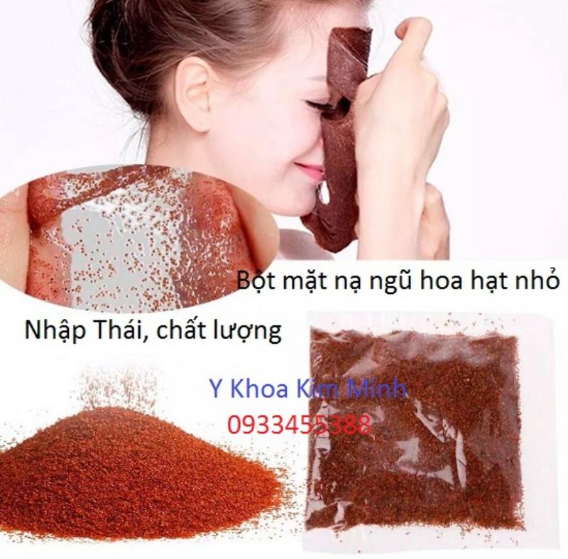 Hình ảnh minh họa các loại da phù hợp sử dụng hạt ngũ hoa