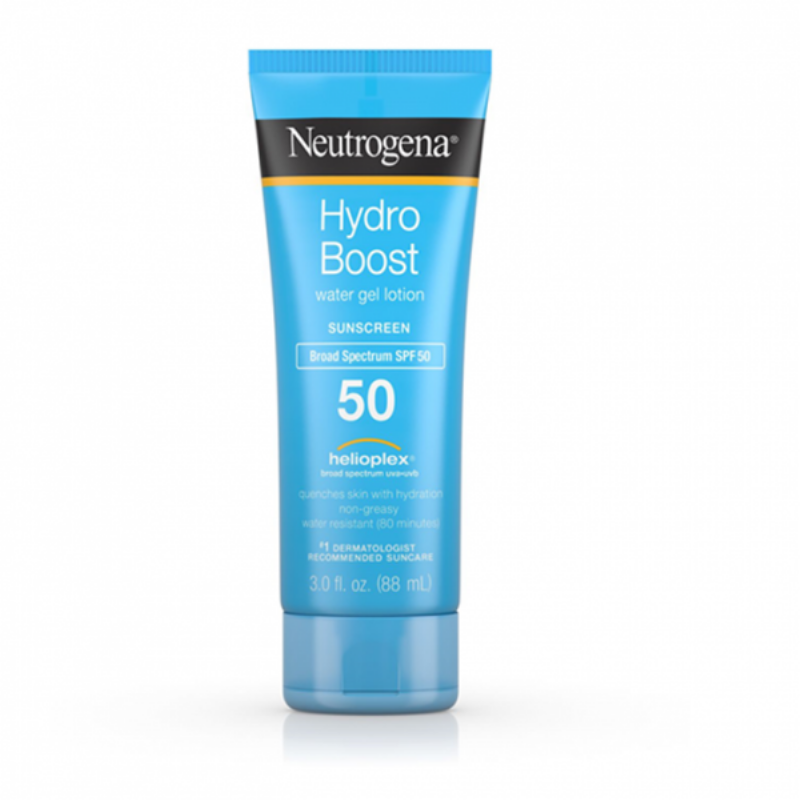 Hộp kem chống nắng Neutrogena Hydro Boost Water Gel SPF 50, sản phẩm cấp ẩm kết hợp chống nắng hiệu quả