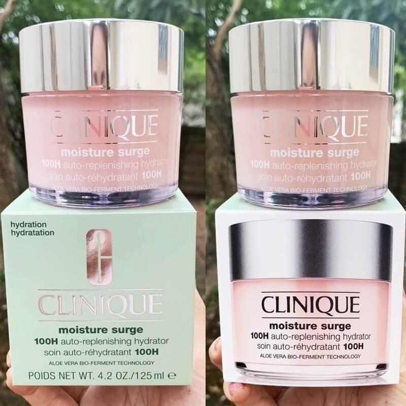 Kem dưỡng ẩm Clinique Moisture Surge 100H giữ nước cho mọi loại da