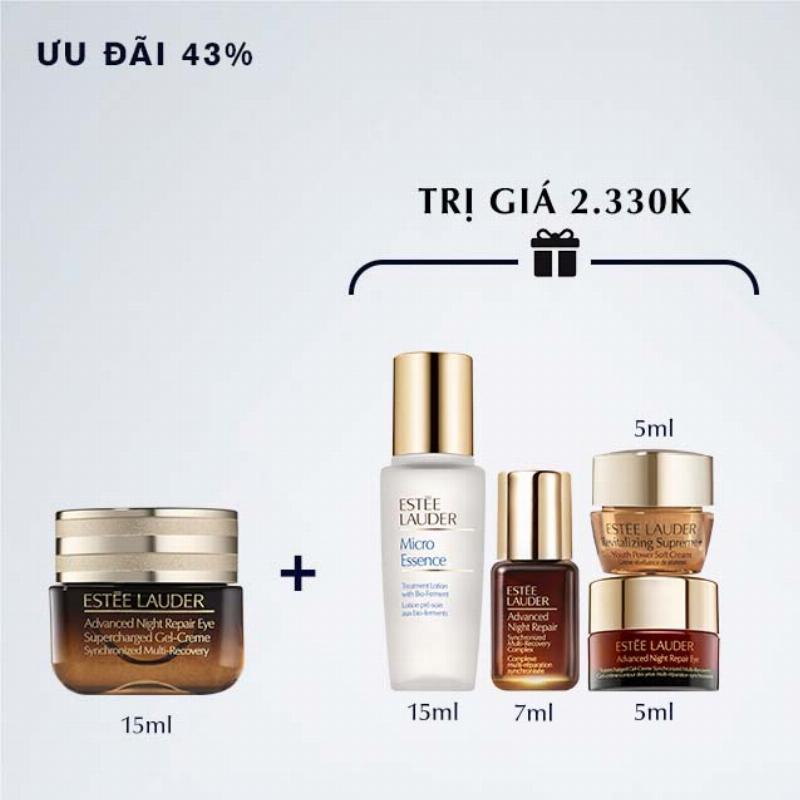Công dụng tiêu biểu của kem mắt Estee Lauder, bao gồm giảm nếp nhăn, quầng thâm, bọng mắt