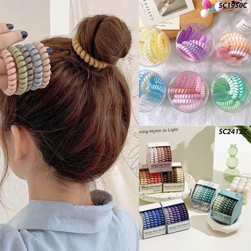 Hình ảnh minh họa các lợi ích chính của dây buộc tóc lò xo