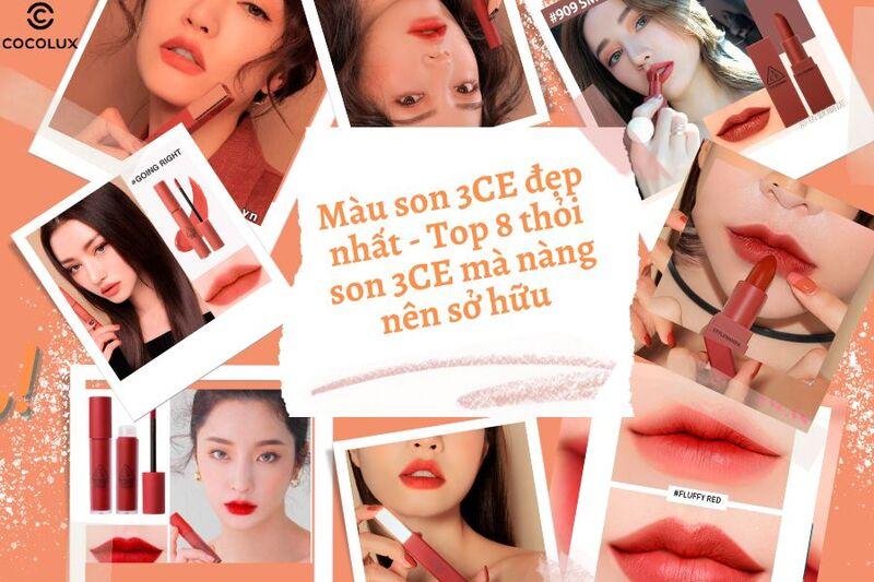 Biểu đồ hoặc danh sách minh họa các lợi ích chính khi sử dụng bộ sưu tập 3CE Active Lady