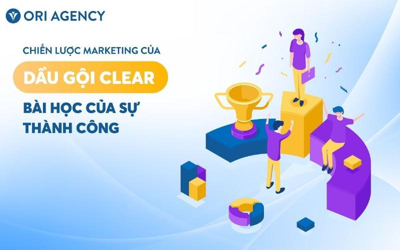 Giao diện giả định của một sàn thương mại điện tử Việt Nam hiển thị kết quả tìm kiếm dầu gội Clear thảo dược, nhấn mạnh logo gian hàng chính hãng.