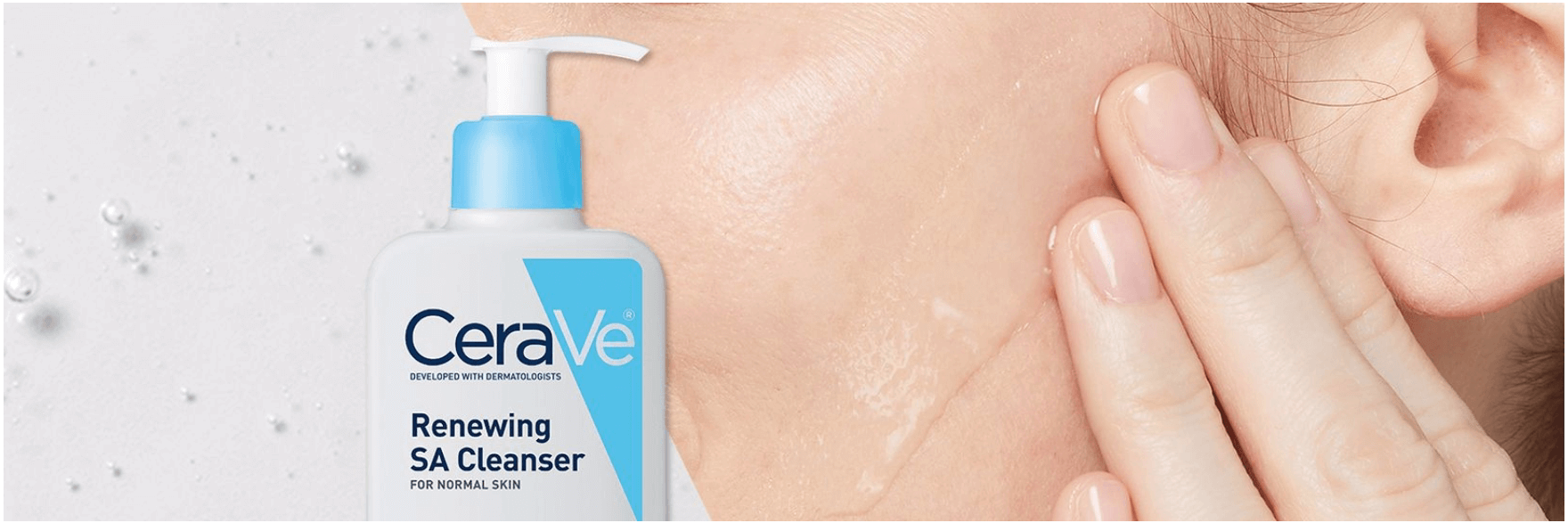 Hình ảnh các sản phẩm sữa rửa mặt Cerave phù hợp cho da dầu, minh họa công thức dịu nhẹ