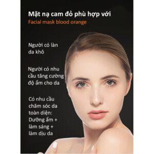 Mặt nạ Facial mask Blood Orange trắng da Images Nội Địa Trung