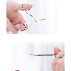 Kéo Cắt Tỉa Lông Mày, Mũi, Tóc stainless Chính Hãng