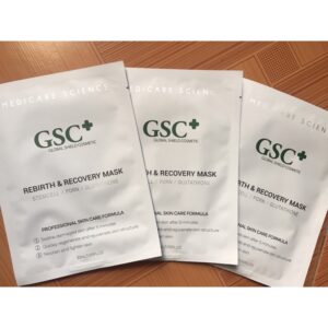 1 gói 2 miếng Mặt Nạ đa năng GSC+ giảm sưng đỏ phi kim,vi kim,lăn kim cấp tốc