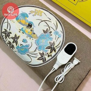 Thảm ngải cứu Massage tại nhà - Đệm điện ngải cứu trị đau lưng hàng chuẩn điều khiển tiếng việt
