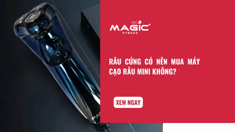Hướng dẫn chọn máy cạo râu Enchen dựa trên nhu cầu và đặc điểm râu
