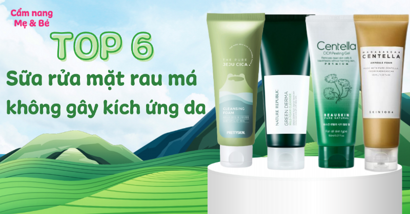 Hinh minh hoa hieu qua lam diu da va giam mun khi dung sua rua mat rau ma
