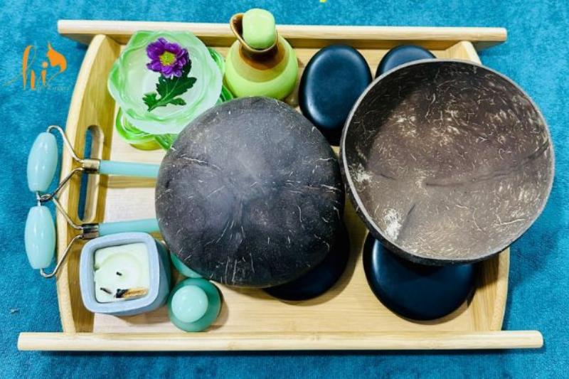 Kỹ thuật chải đầu bằng lược sừng hoặc gỗ trong gội đầu dưỡng sinh