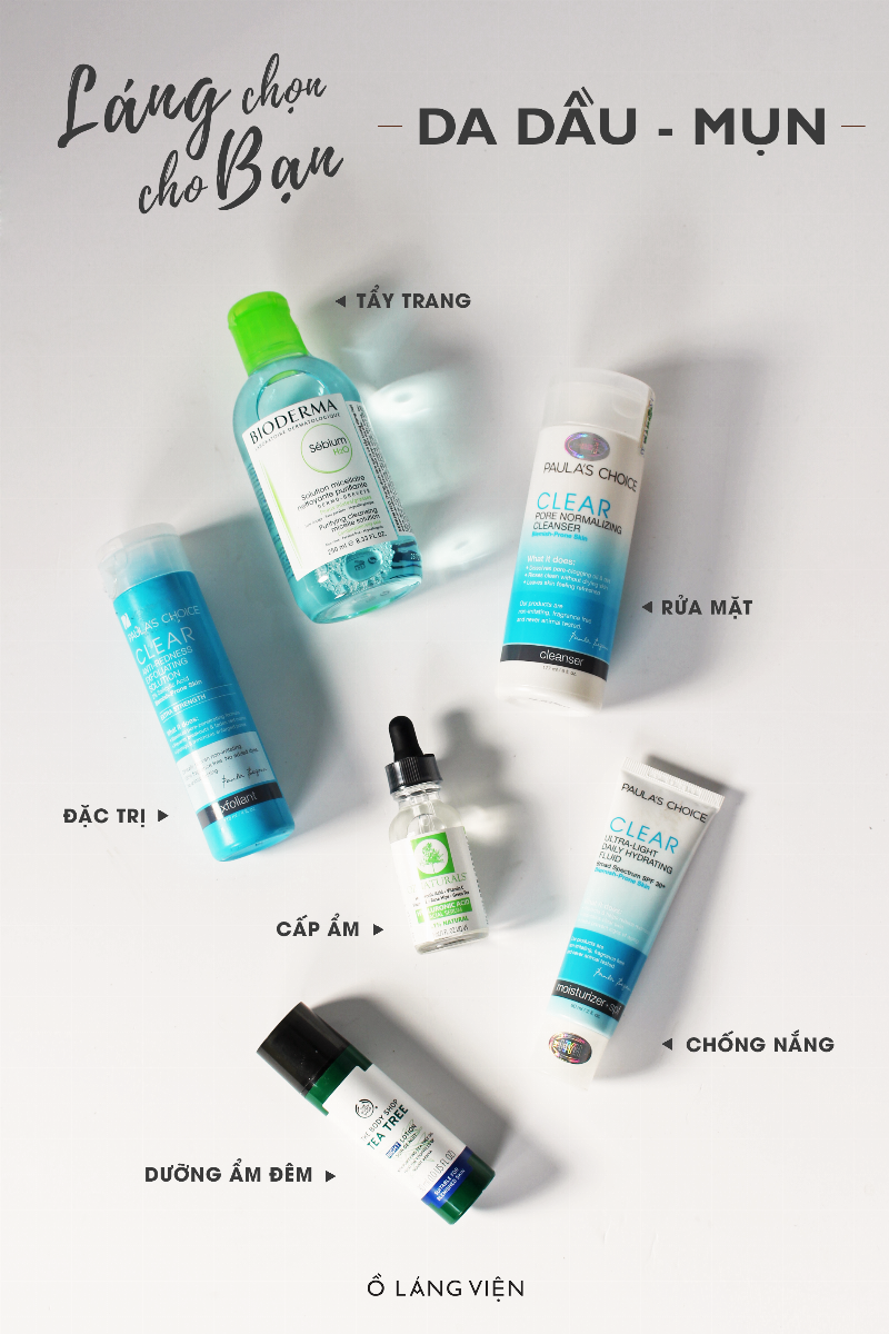 Chai dầu tẩy trang Hada Labo đặt cạnh các sản phẩm dưỡng da khác, minh họa vị trí bước đầu trong quy trình skincare